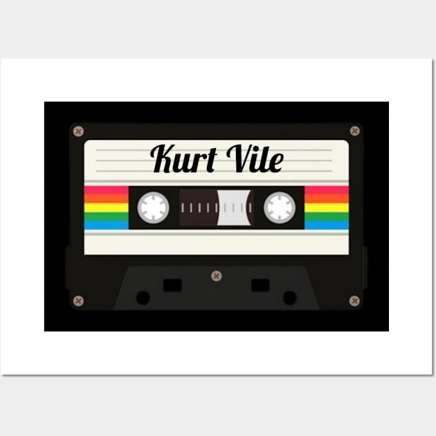 Kurt Vile / Cassette Tape Style Wall Art by GengluStore